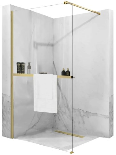 Bathroom hanger EVO GOLD BRUSH