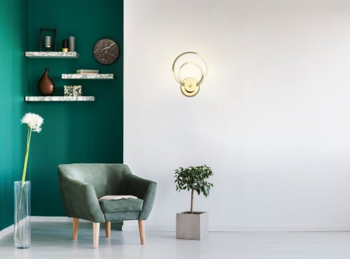 Wall LED Light Toolight APP1043-W 15W gold