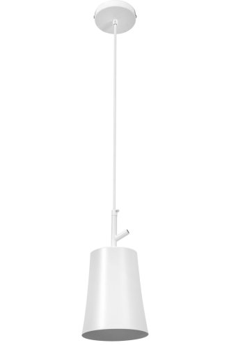 Pendant Lamp TOOLIGHT APP1035-1CP White 1-light point E27 13x13x26,5-107cm