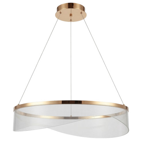 CEILING LAMP CHANDELIER REA G145-CP GOLD GOLD 60CM