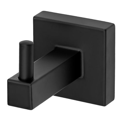 Bathroom hook hanger REA Black 322196