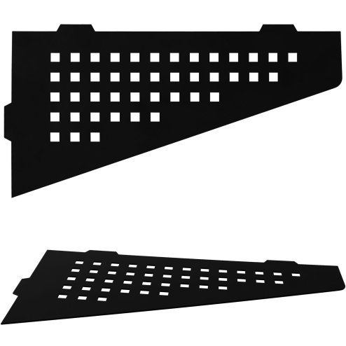 Bathroom Shelf Sf05 Black Matt