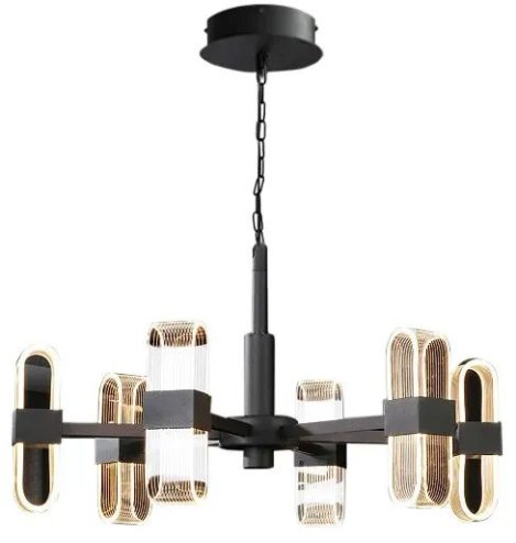 Pendant LED Lamp TOOLIGHT APP770-6C Modern + remote control 6-light points 120 W 70x70x92cm