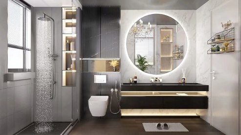 MIRROR REA HZJ 100CM LED