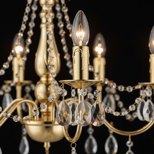 PENDANT CEILING LAMP TOOLIGHT EBT015-5CP GOLD