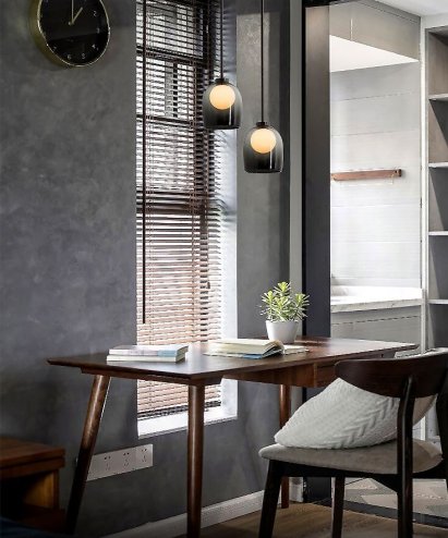 Pendant Lamp TOOLIGHT APP1026-1CP U Round 1-light point G9 18x18x23,5-110cm