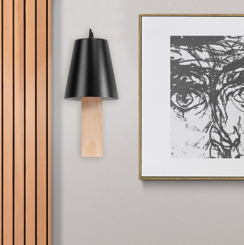 Wall lamp LOFT APP1279-1W BLACK
