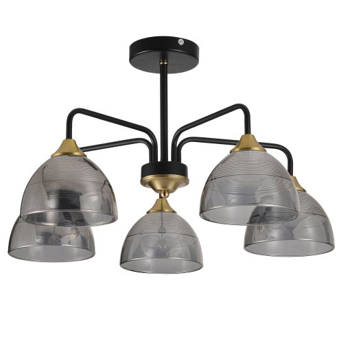 CEILING LAMP CHANDELIER TOOLIGHT G085-5C BLACK GREY