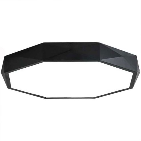 Ceiling Lamp Chandelier TOOLIGHT APP863-C Diamond Black Round 5-light points E27 50x8Cm