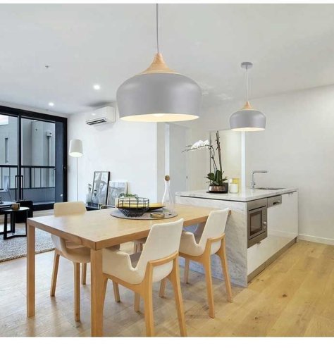 Pendant Lamp TOOLIGHT APP182-1CP BARI Grey Brown Metal E27