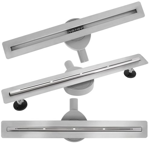LINEAR DRAIN REA FILO 700 WHITE