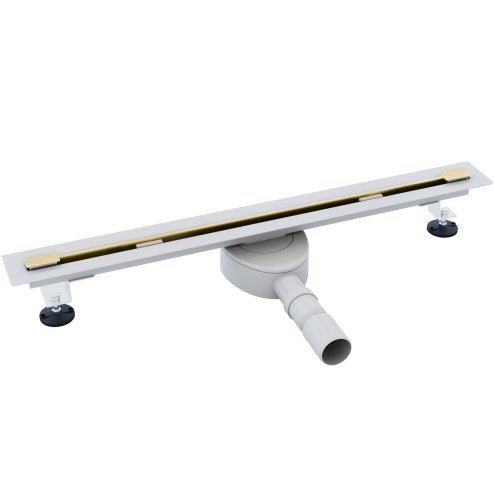 Linear drainage Rea Neo Ultra Slim Mirror Gold Pro 70