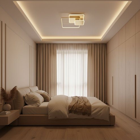 CEILING LAMP TOOLIGHT APP1713-C GOLD LED