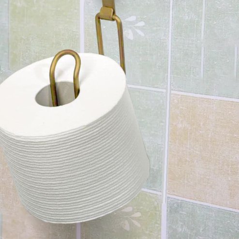 Toilet Paper Holder REA 322753 Gold