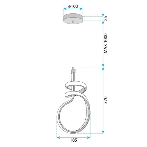 CEILING LAMP CHANDELIER TOOLIGHT G071-CP GOLD