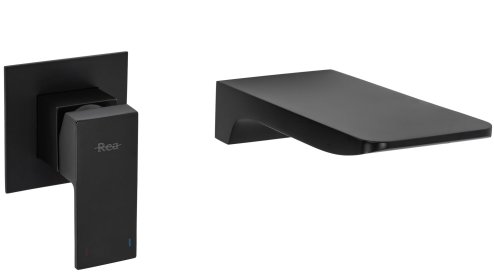 Concealed Basin Faucet REA Mason Black