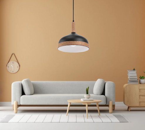 CEILING LAMP CHANDELIER TOOLIGHT APP1421-1CP BLACK