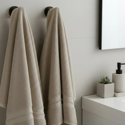 BATHROOM HOOK SET REA ARI BLACK 4 PIECES