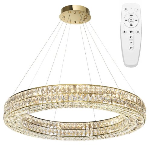 CEILING LAMP CHANDELIER TOOLIGHT LED APP1569-CP 80CM GOLD