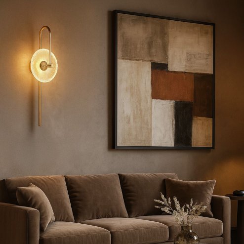 LED WALL LAMP TOOLIGHT LHJ072-W 5 BRUSHED GOLD