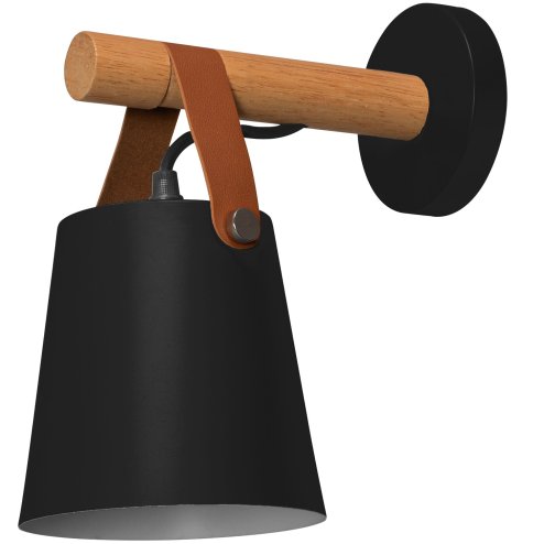 Wall Light Toolight APP466-1W E27 black / brown