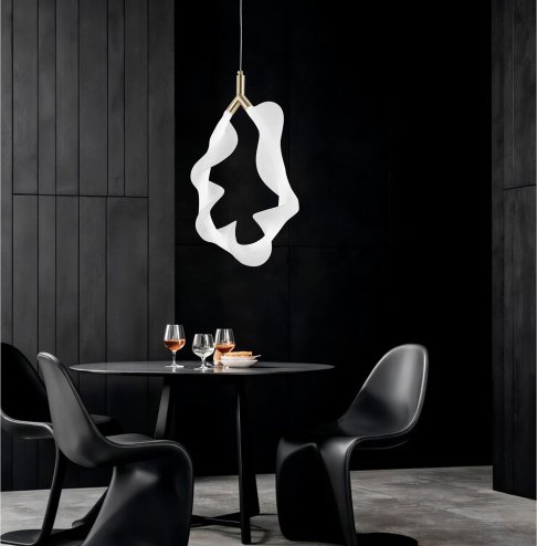 CEILING LAMP CHANDELIER TOOLIGHT LED G013-1CP WHITE GOLD