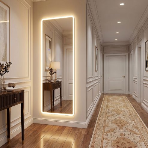 Mirror Rea Classico White
