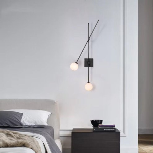 WALL LAMP TOOLIGHT APP1595-2W BLACK