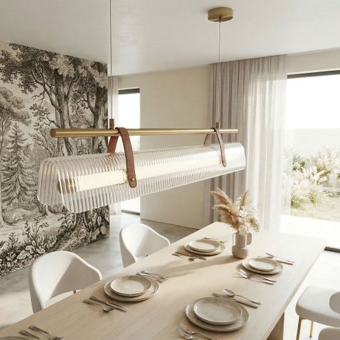CEILING LAMP CHANDELIER REA APP1796-CP BRUSH GOLD