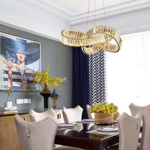 CEILING LAMP CHANDELIER TOOLIGHT LED APP1538-CP GOLD