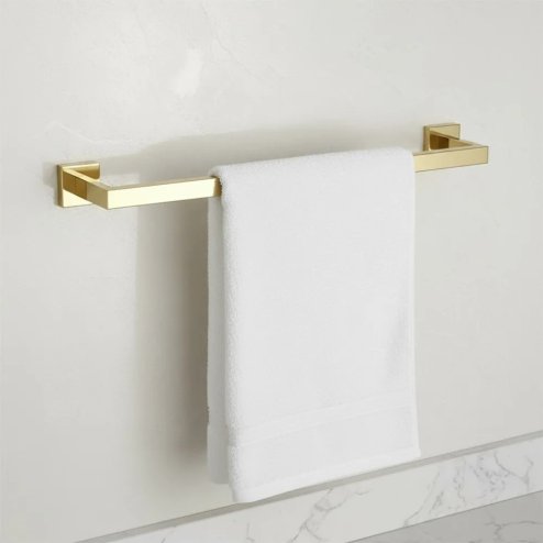 BATHROOM HOOK SET REA RIO GOLD 4 PIECES