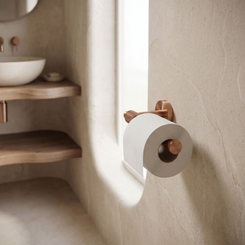 Paper Holder Rea Riwon 29105 Brush Copper