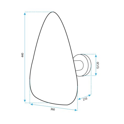 Wall lamp APP1423-1W