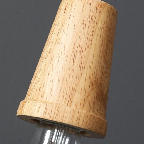 Pendant Lamp TOOLIGHT APP1183-1CP B Black Gold Metal Glass E27 1-light point