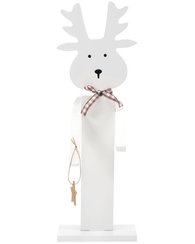Wooden Christmas Reindeer 35cm 301036