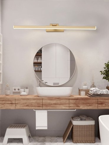 Bathroom Wall LED Light TOOLIGHT APP834-1W LINE 60cm Gold 12W