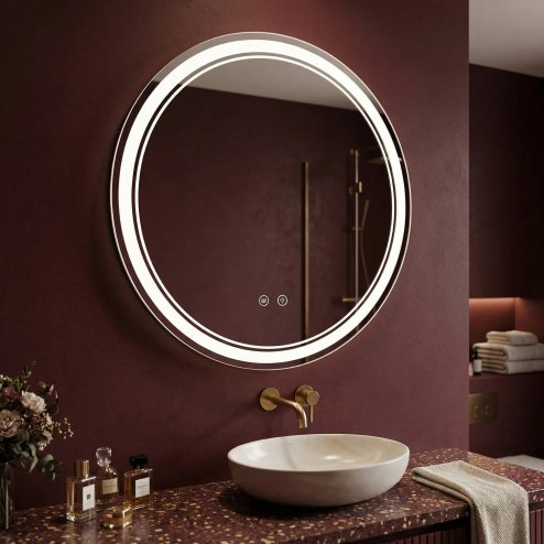 Mirror Rea Soft 70 Led Transparent