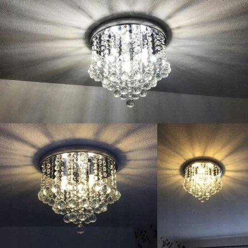Chandelier Toolight 392179 Glamour 3-light points E14 30x30x20cm