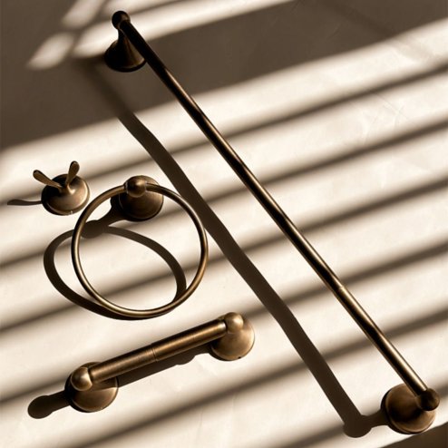 Toilet paper holder 332869B Antique Bronze