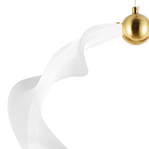 CEILING LAMP CHANDELIER TOOLIGHT LED G014-1CP WHITE GOLD