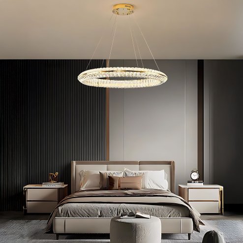 LED HANGING CEILING LAMP TOOLIGHT APP1768-CP GOLD 60CM