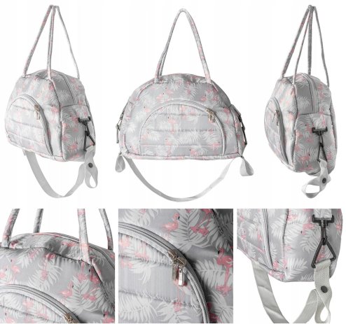 Baby Stroller Bag with rope Organizer FLAMING
