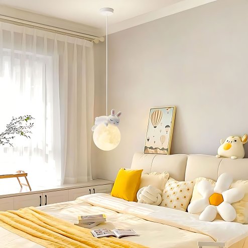 CEILING LAMP CHANDELIER REA G164-1CP WHITE