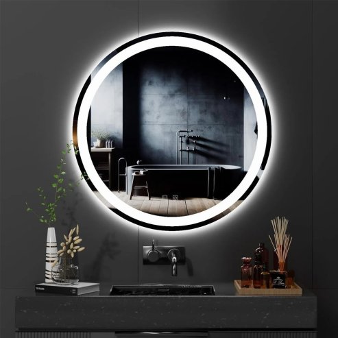 Bathroom LED Mirror REA BAS 60cm