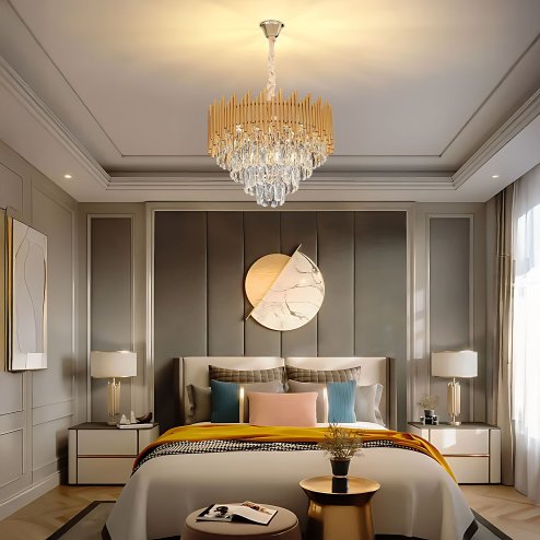 CEILING LAMP CHANDELIER TOOLIGHT G062-CP GOLD