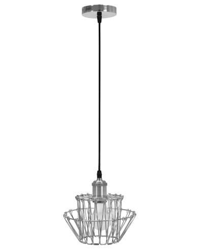 Pendant Lamp TOOLIGHT APP943-1CP KIT Chrome 1-light point E27 20x20x17-97cm
