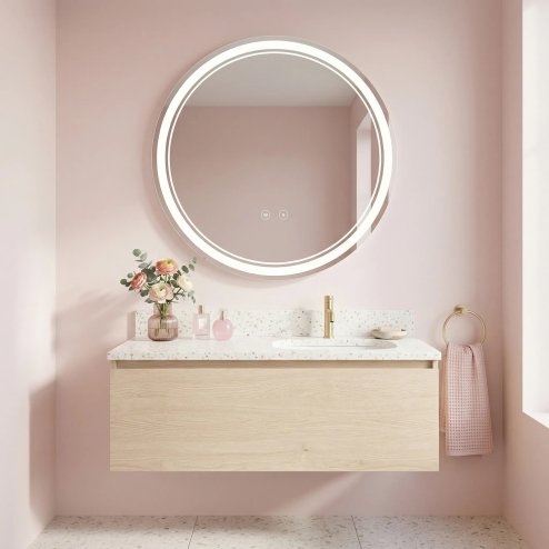 Mirror Rea Soft 90 Led Transparent