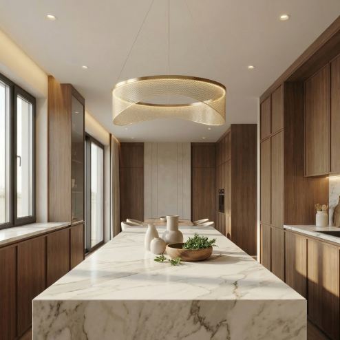 CEILING LAMP CHANDELIER REA G144-CP GOLD GOLD 40CM