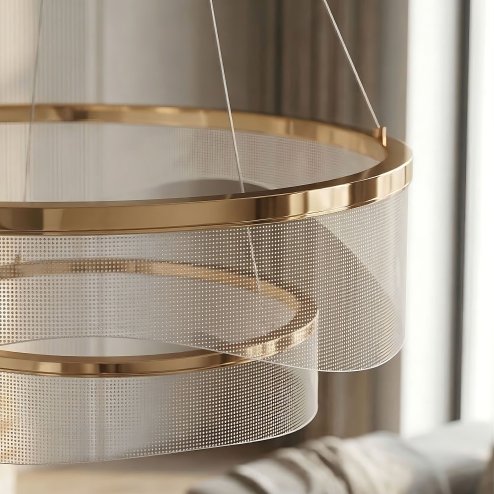 CEILING LAMP CHANDELIER REA G146-2CP GOLD
