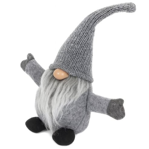 Chrismas Gnome 35cm YX045 GREY